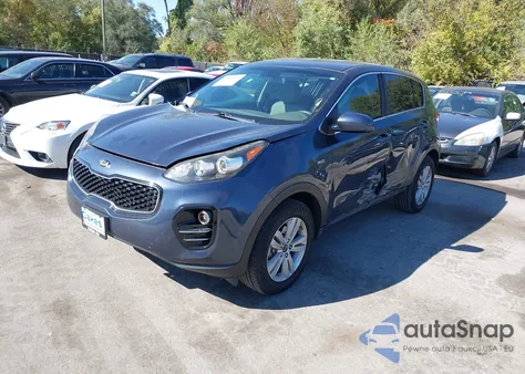 2017 Kia Sportage Lx z USA, uszkodzony, nr VIN KNDPMCAC2H7201219